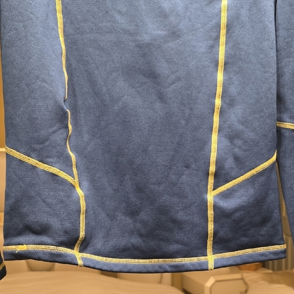 Mammut Blue Pullover with Yellow Accents - Picture 8 of 14